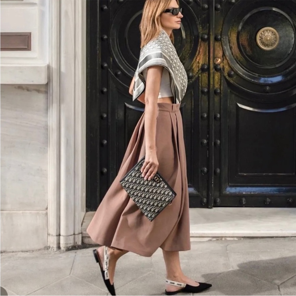 ZARA VOLUMINOUS MIDI SKIRT 2371/446/120/019 - Picture 12 of 14
